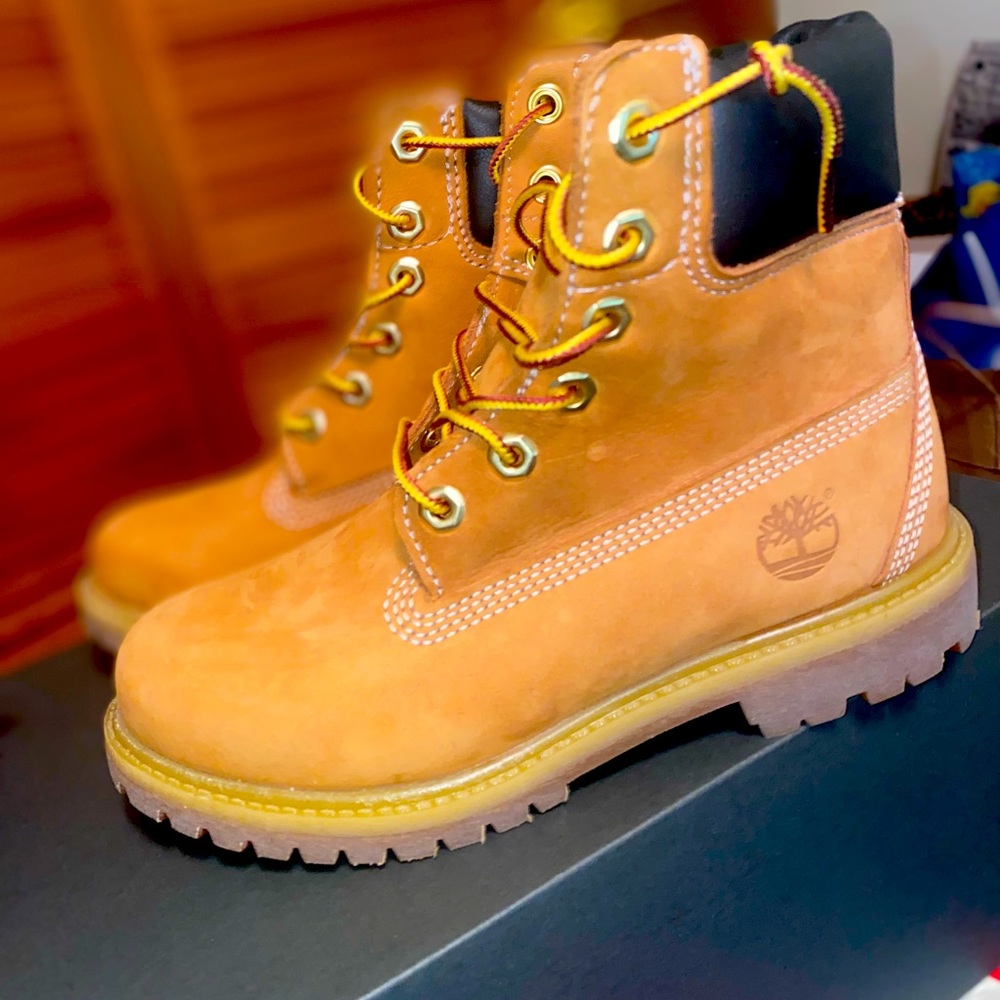 Never Worn Women’s Size 5 Timberland Boots.